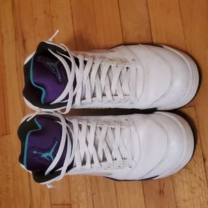 Air Jordan sneakers.